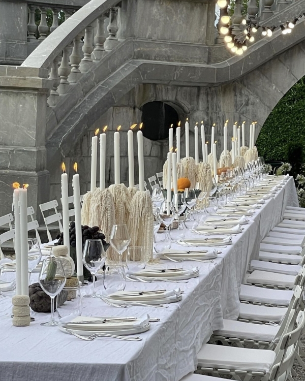 Centerpieces | Wedding Tablescape Decor With Candles