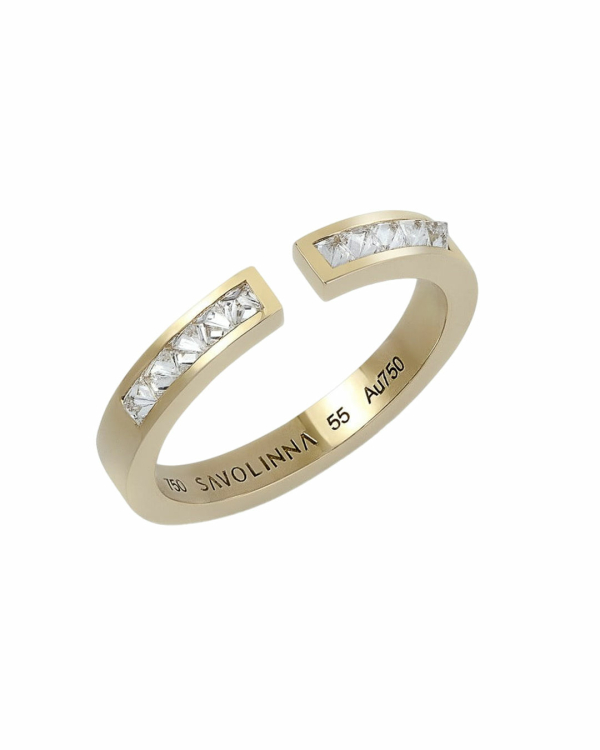 Open Wedding Band | Trendy Open Engagement Ring Selection