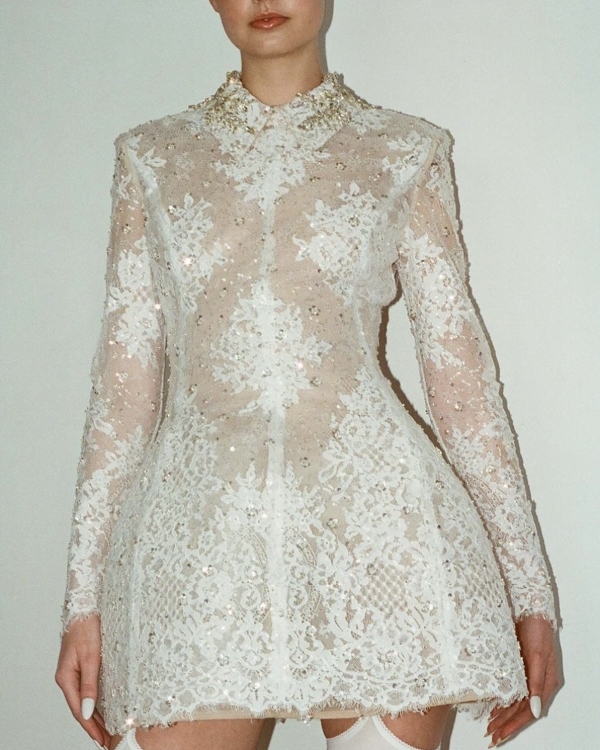 Lace As a Modern Bridal Style Trend | Wedding Lace Gowns Inspo
