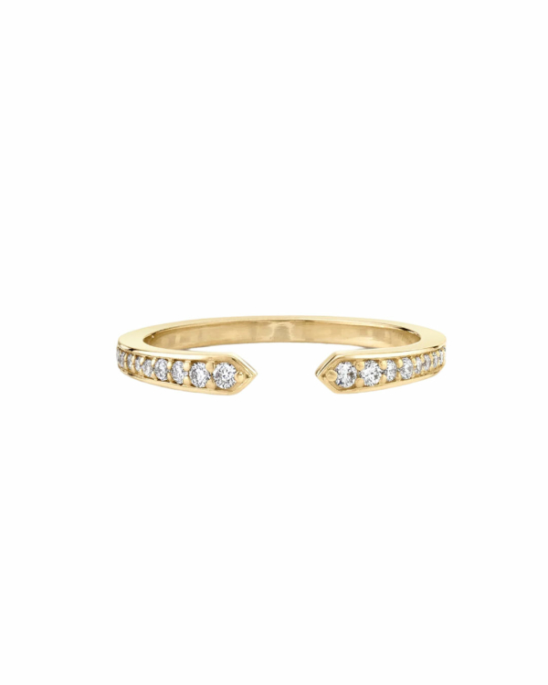 Open Wedding Band | Trendy Open Engagement Ring Selection