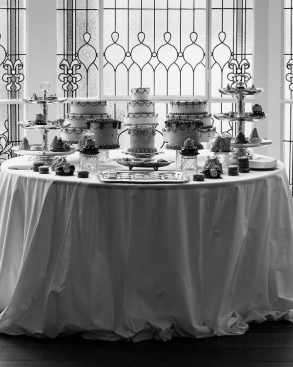 Beautiful Dessert Table Styling | Table with Treats and Cakes for Wedding