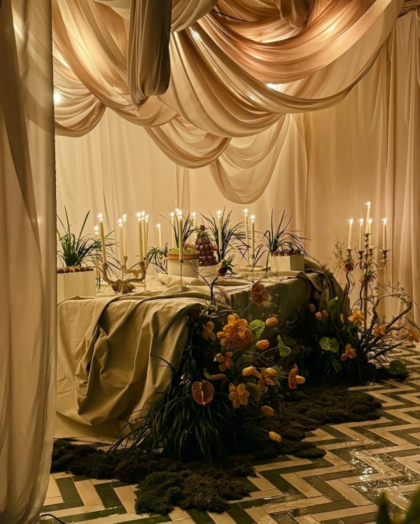 Green Wedding Decor Ideas | Green Centerpieces Wedding Inspiration