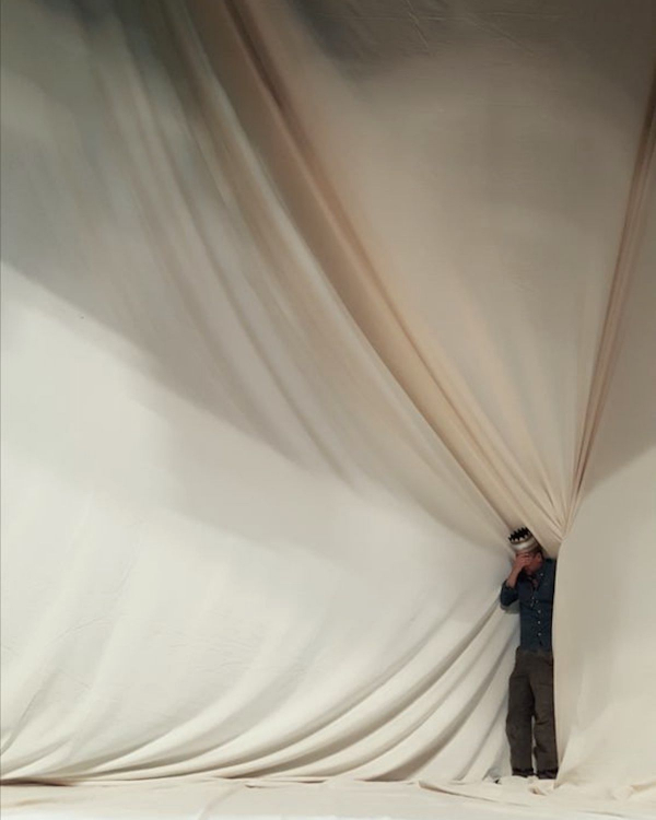 Draped Fabric Wedding Decor | Trendy Fabric and Tulle Wedding Decorations
