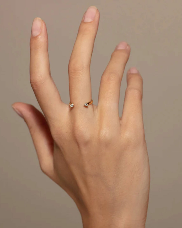 Open Wedding Band | Trendy Open Engagement Ring Selection