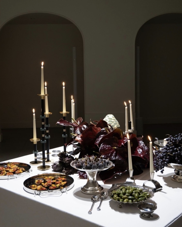 Centerpieces | Wedding Tablescape Decor With Candles