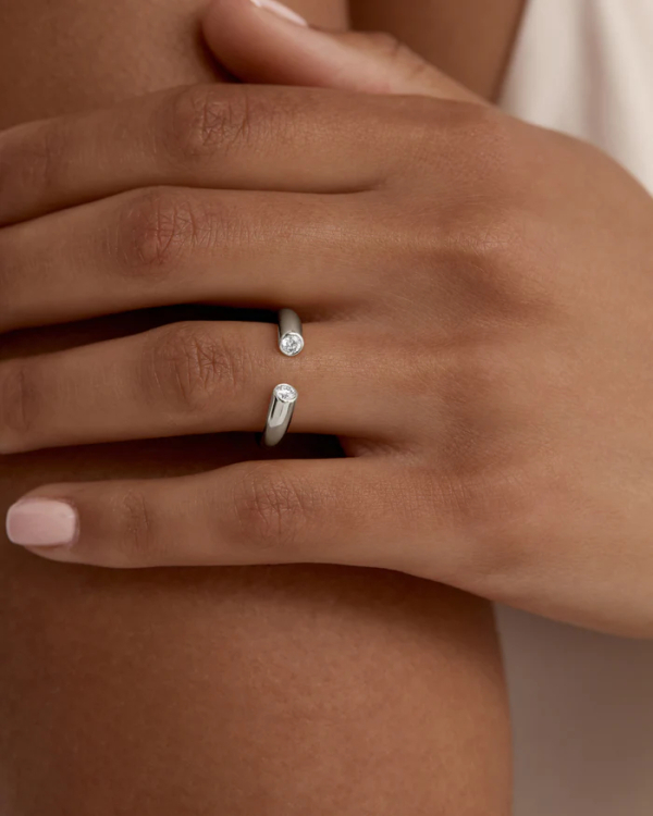 Open Wedding Band | Trendy Open Engagement Ring Selection