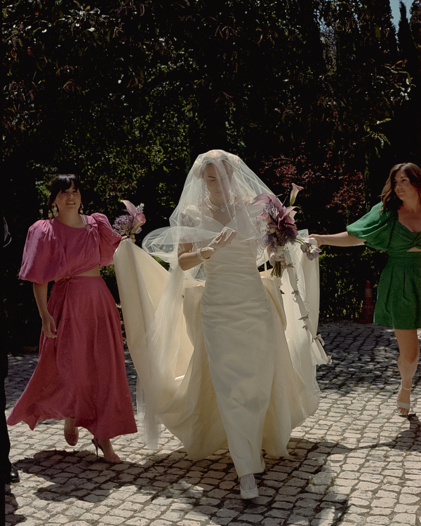 A Vintage-Inspired Seaside Wedding in Portugal