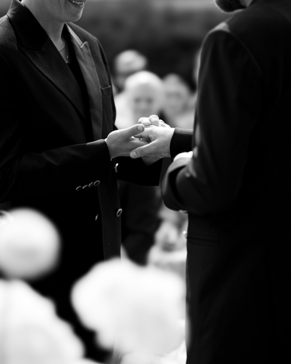 An Elegant Danish Castle Wedding with Modern Art Installations