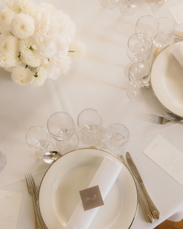 An Elegant Danish Castle Wedding with Modern Art Installations