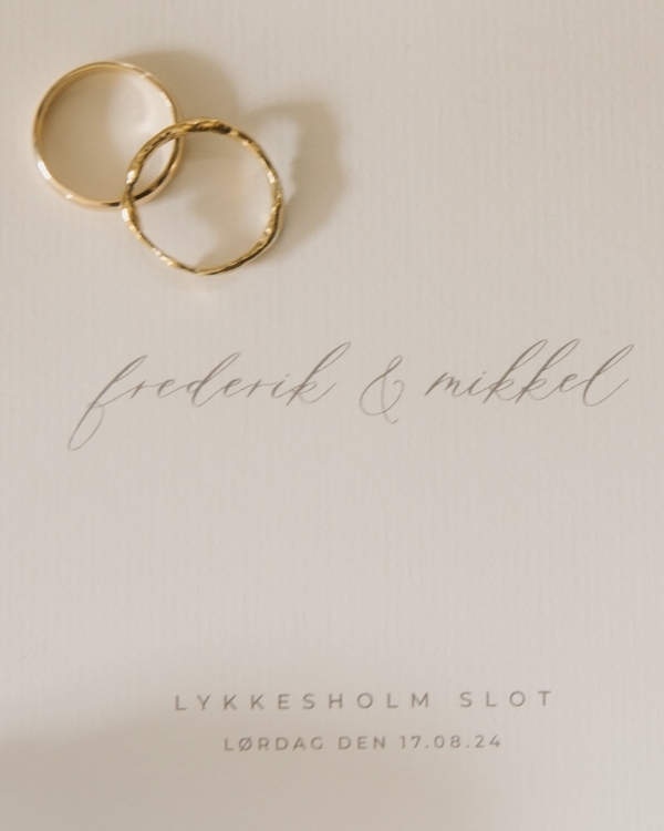 An Elegant Danish Castle Wedding with Modern Art Installations