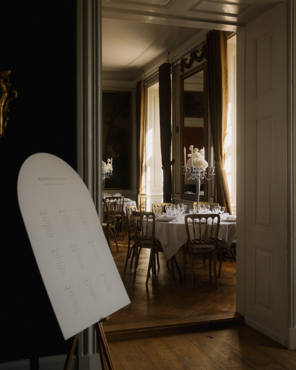 An Elegant Danish Castle Wedding with Modern Art Installations