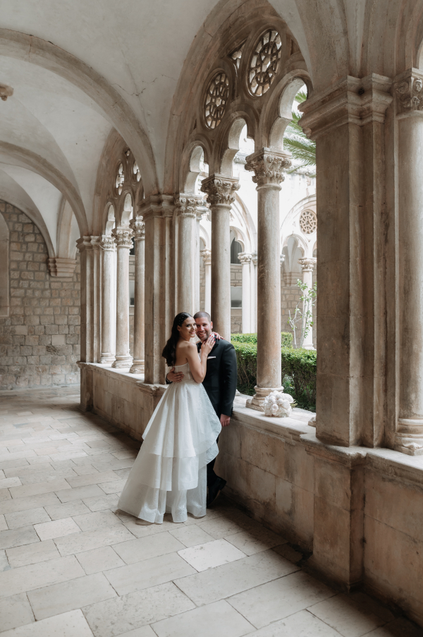 Wedding Venues in Dubrovnik | Photos | Elegant Minimalism Wedding Idea | European Wedding of Monika & Toni