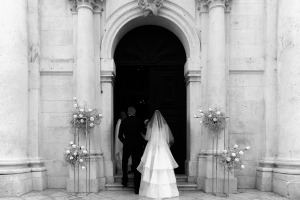 Wedding Venues in Dubrovnik | Photos | Elegant Minimalism Wedding Idea | European Wedding of Monika & Toni