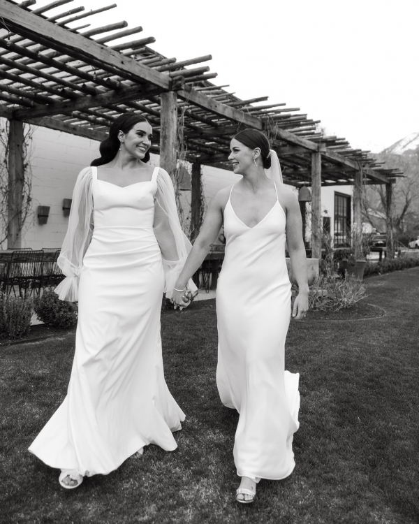 Elevated Garden Party Wedding in Picturesque Utah | Interview with Brides: Exploring Dating, Engagement, and Wedding Preparation