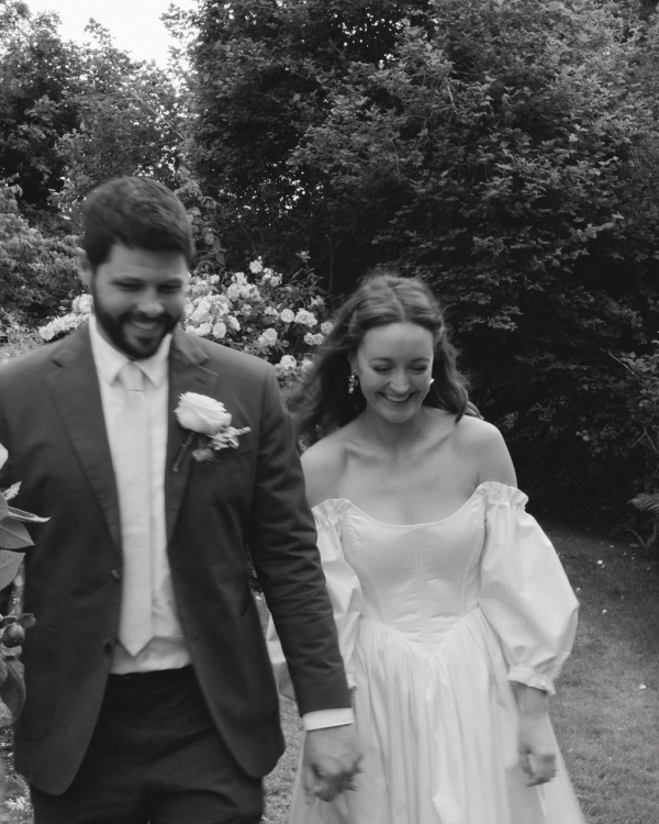 A Charming Garden Wedding in the English Countryside