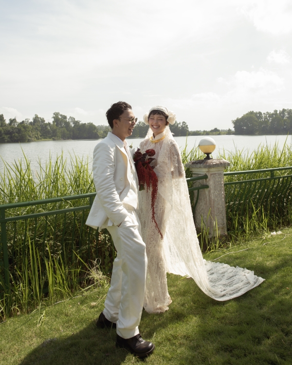Inside Khanh Linh and Vu Minh Kong’s Stylish Vietnamese Wedding
