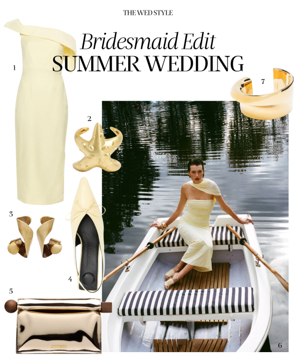 THE WED Style: Bridesmaids Looks for a Summer Wedding | Trendy Bridesmaids Outfits