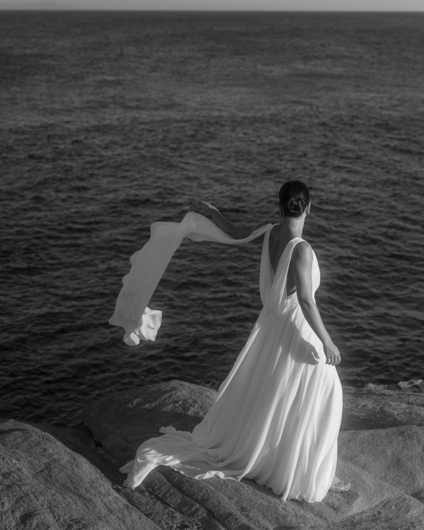 Intimate Island Wedding in Sifnos, Greece | Real Wedding: Kristina & Max