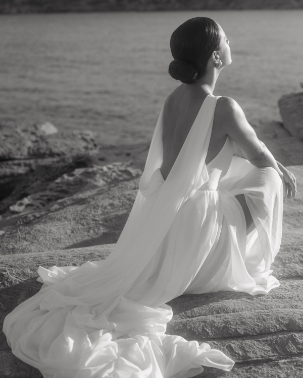 Intimate Island Wedding in Sifnos, Greece | Real Wedding: Kristina & Max