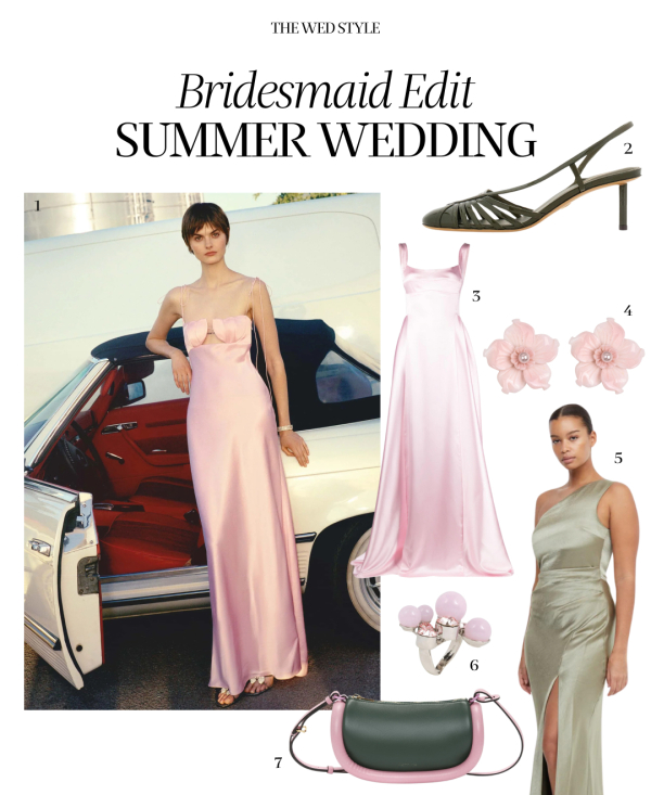 THE WED Style: Bridesmaids Looks for a Summer Wedding | Trendy Bridesmaids Outfits