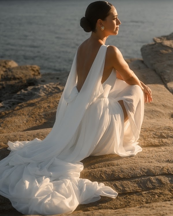 Intimate Island Wedding in Sifnos, Greece | Real Wedding: Kristina & Max