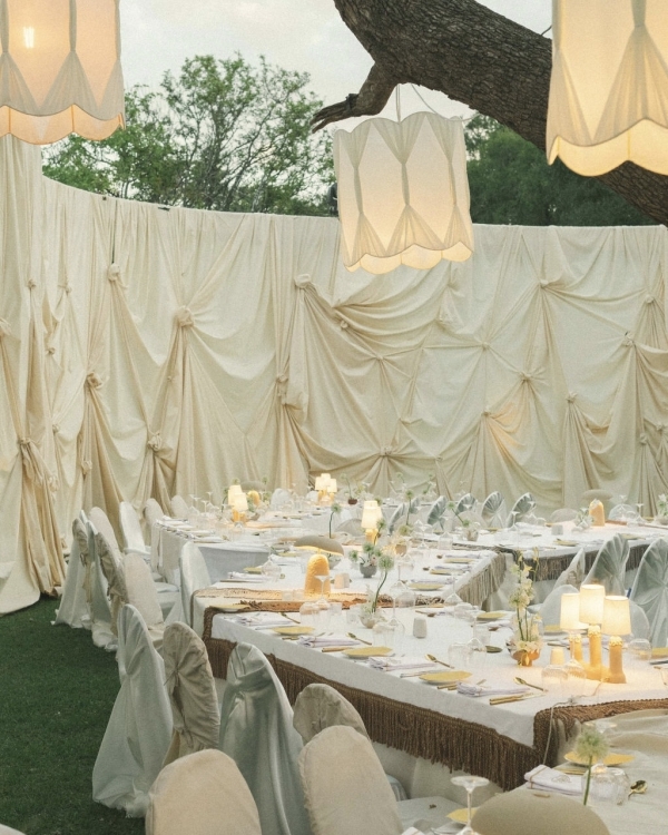 A Soulful African Destination Wedding in Zambia with Roaming Wildlife & a Luxury 1920s Steam Train