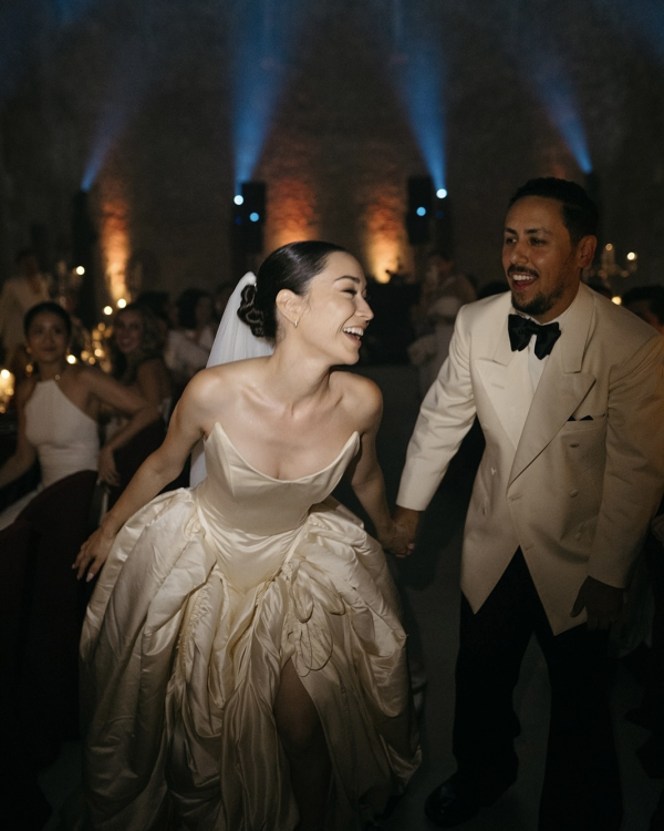 A Top Hollywood Costume Designer's Fairytale Wedding in a Spanish Monastery