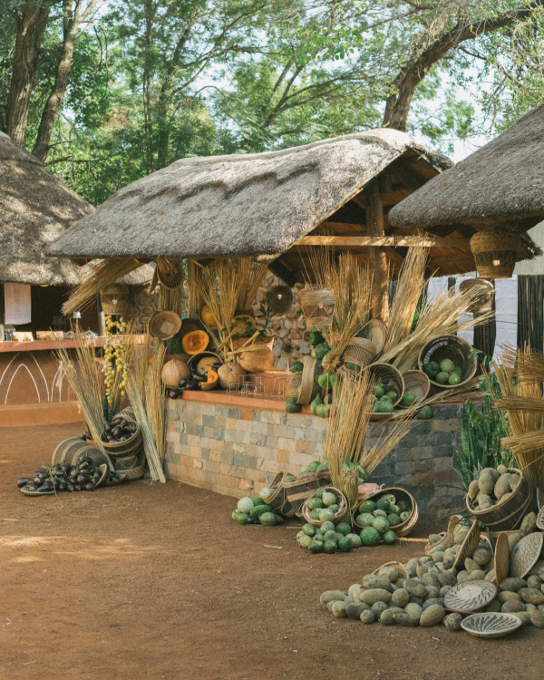 A Soulful African Destination Wedding in Zambia with Roaming Wildlife & a Luxury 1920s Steam Train