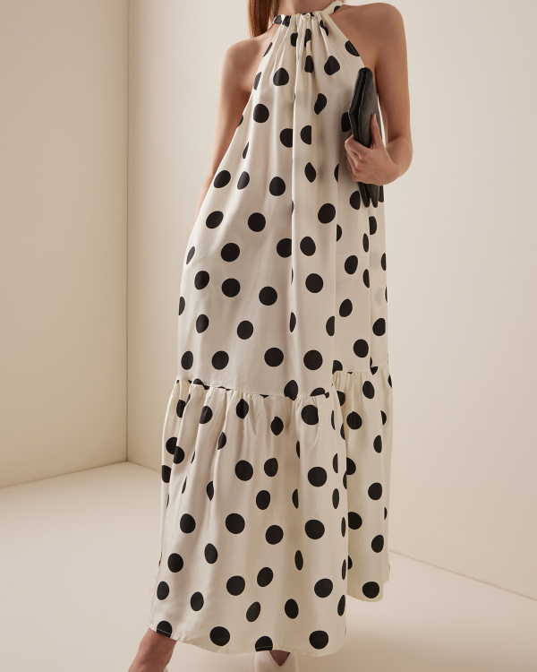 30 Stylish, Sophisticated, and So On-Trend Polka Dot Wedding Guest Dresses