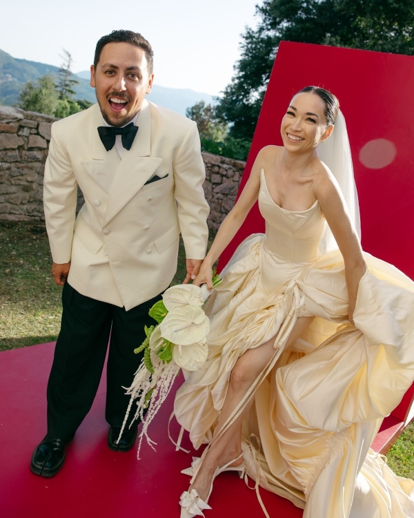 A Top Hollywood Costume Designer's Fairytale Wedding in a Spanish Monastery