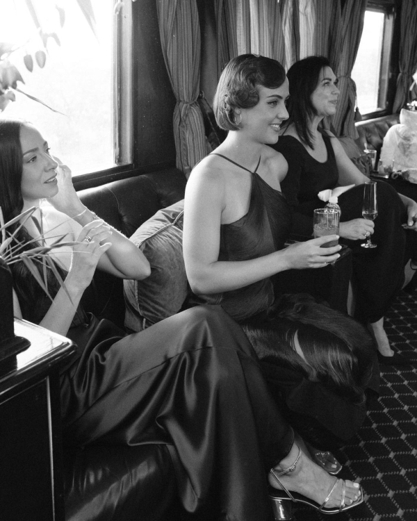 A Soulful African Destination Wedding in Zambia with Roaming Wildlife & a Luxury 1920s Steam Train