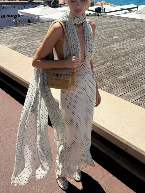 30 Stylish, Sophisticated, and So On-Trend Polka Dot Wedding Guest Dresses