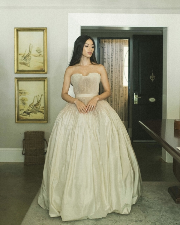 A Soulful African Destination Wedding in Zambia with Roaming Wildlife & a Luxury 1920s Steam Train