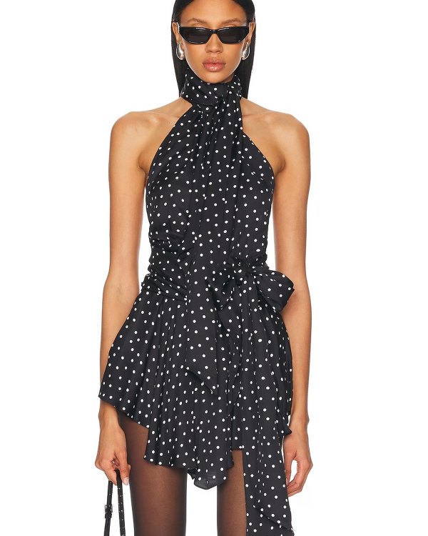 30 Stylish, Sophisticated, and So On-Trend Polka Dot Wedding Guest Dresses