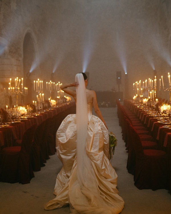A Top Hollywood Costume Designer's Fairytale Wedding in a Spanish Monastery