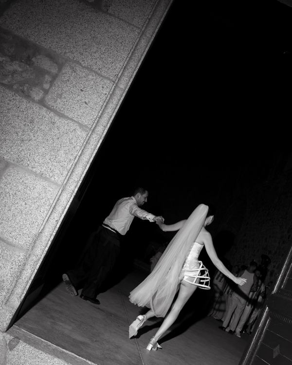 A Top Hollywood Costume Designer's Fairytale Wedding in a Spanish Monastery