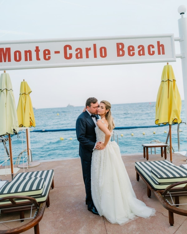 Fashion Editor Charlotte Bickley’s Monte Carlo Wedding was Pure Riviera Glamour