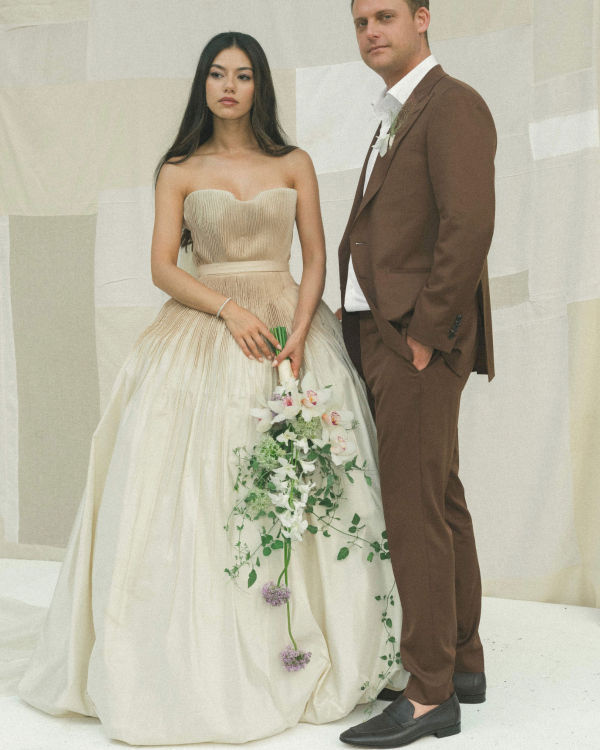 A Soulful African Destination Wedding in Zambia with Roaming Wildlife & a Luxury 1920s Steam Train