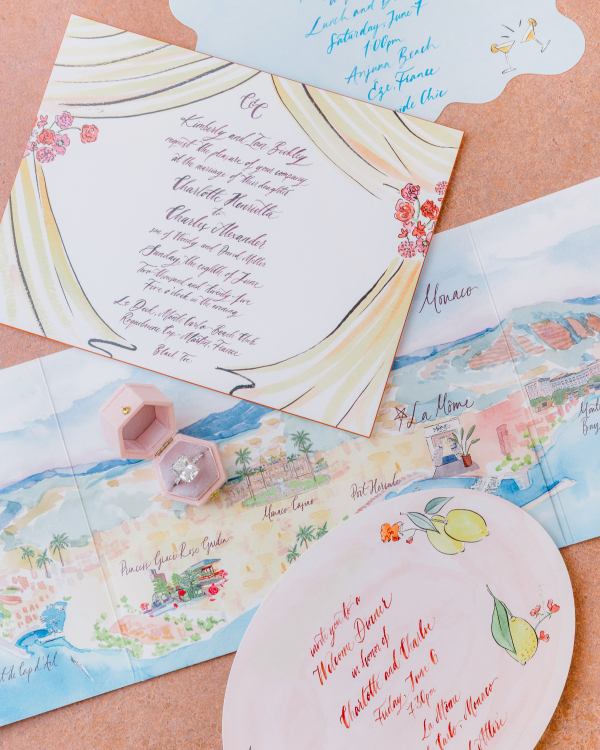 Fashion Editor Charlotte Bickley’s Monte Carlo Wedding was Pure Riviera Glamour