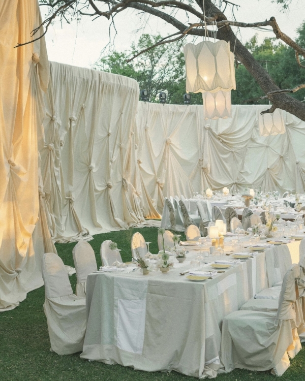 A Soulful African Destination Wedding in Zambia with Roaming Wildlife & a Luxury 1920s Steam Train