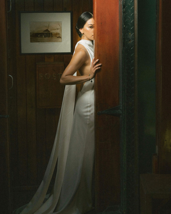 A Soulful African Destination Wedding in Zambia with Roaming Wildlife & a Luxury 1920s Steam Train