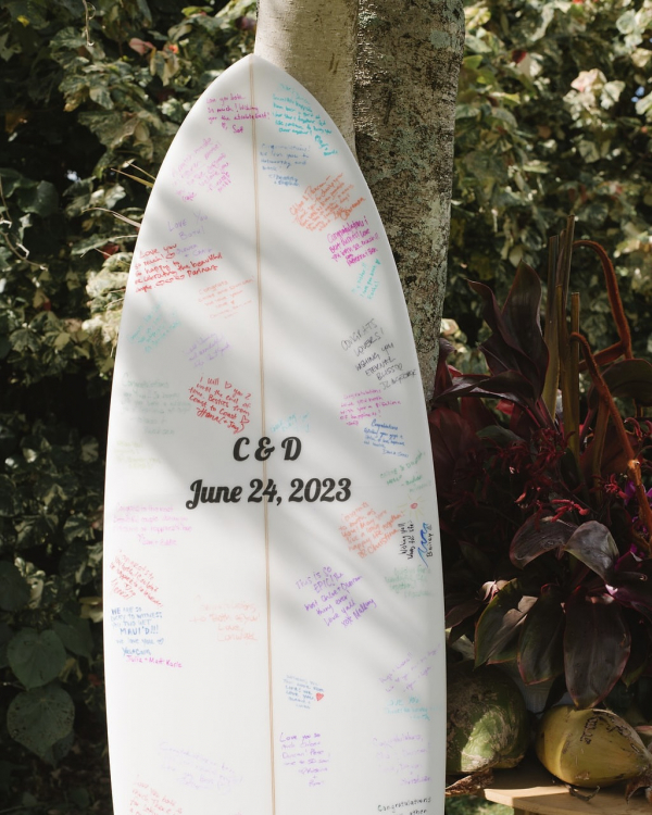 Real Wedding: Chloe & Duncan in Maui | Beach Wedding, Photos