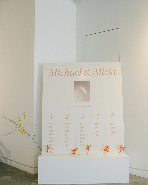 Toronto Intimate Wedding Ceremony | Alicia and Michael Floral Fantasy Wedding