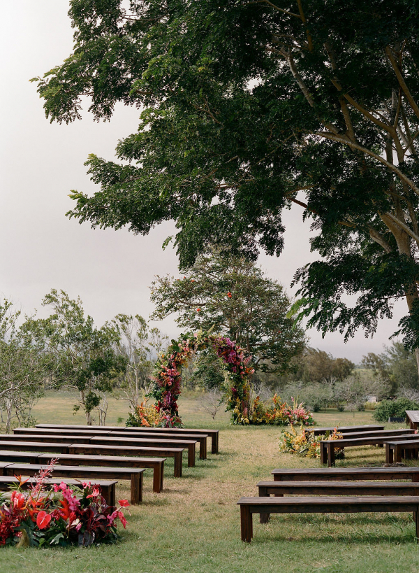 Real Wedding: Chloe & Duncan in Maui | Beach Wedding, Photos
