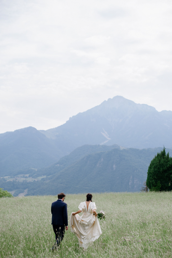 Francesca & Jacopo's Charming Italian Wedding in Barzio