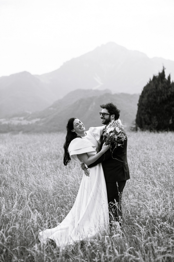 Francesca & Jacopo's Charming Italian Wedding in Barzio
