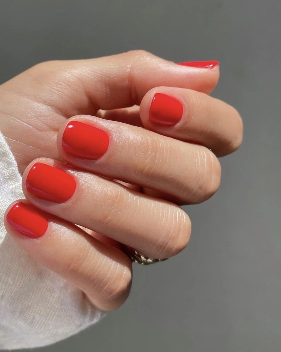 20 Minimalist Ways to Wear Red Nail Polish This Valentine's Day - Brit + Co