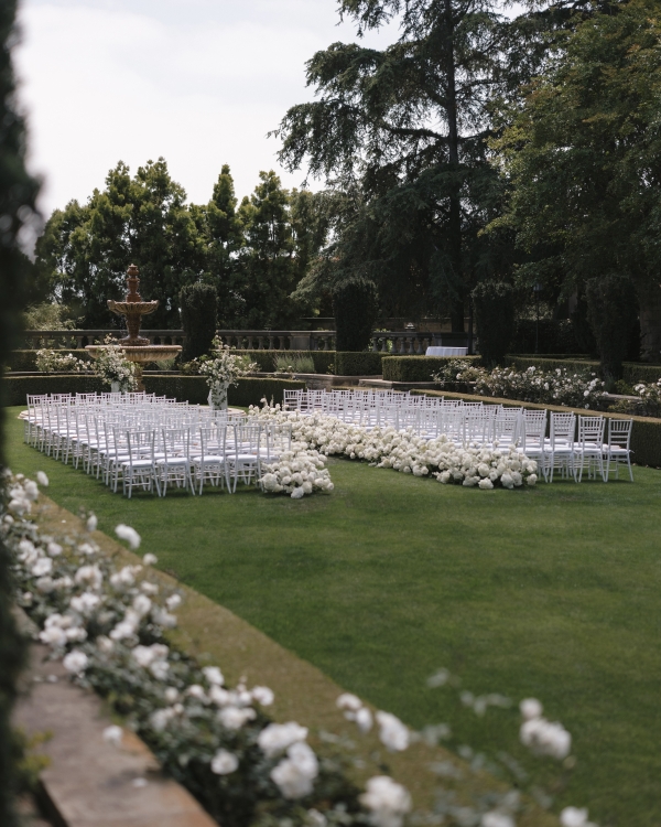 A Romantic Italian-Inspired Wedding at Beverly Hills' Iconic Greystone Mansion