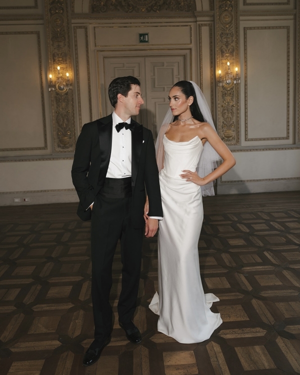 A Dream Wedding in a Baroque Italian Garden Villa