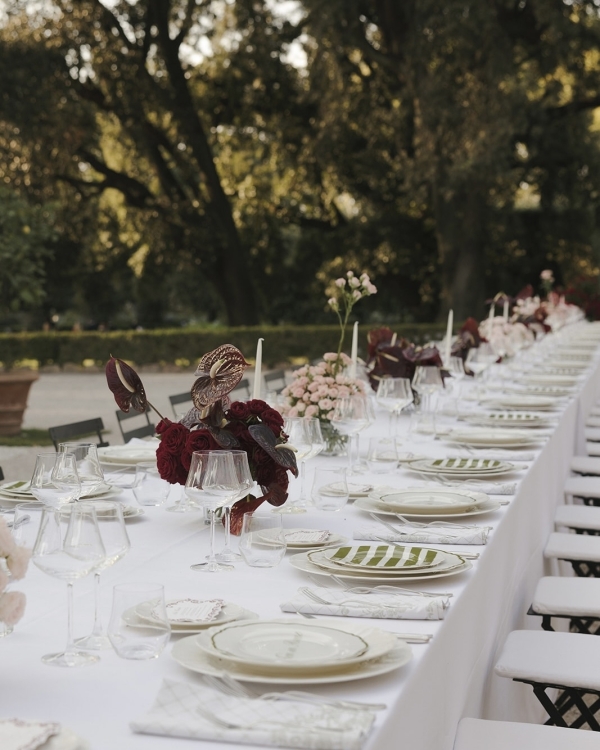 A Dream Wedding in a Baroque Italian Garden Villa